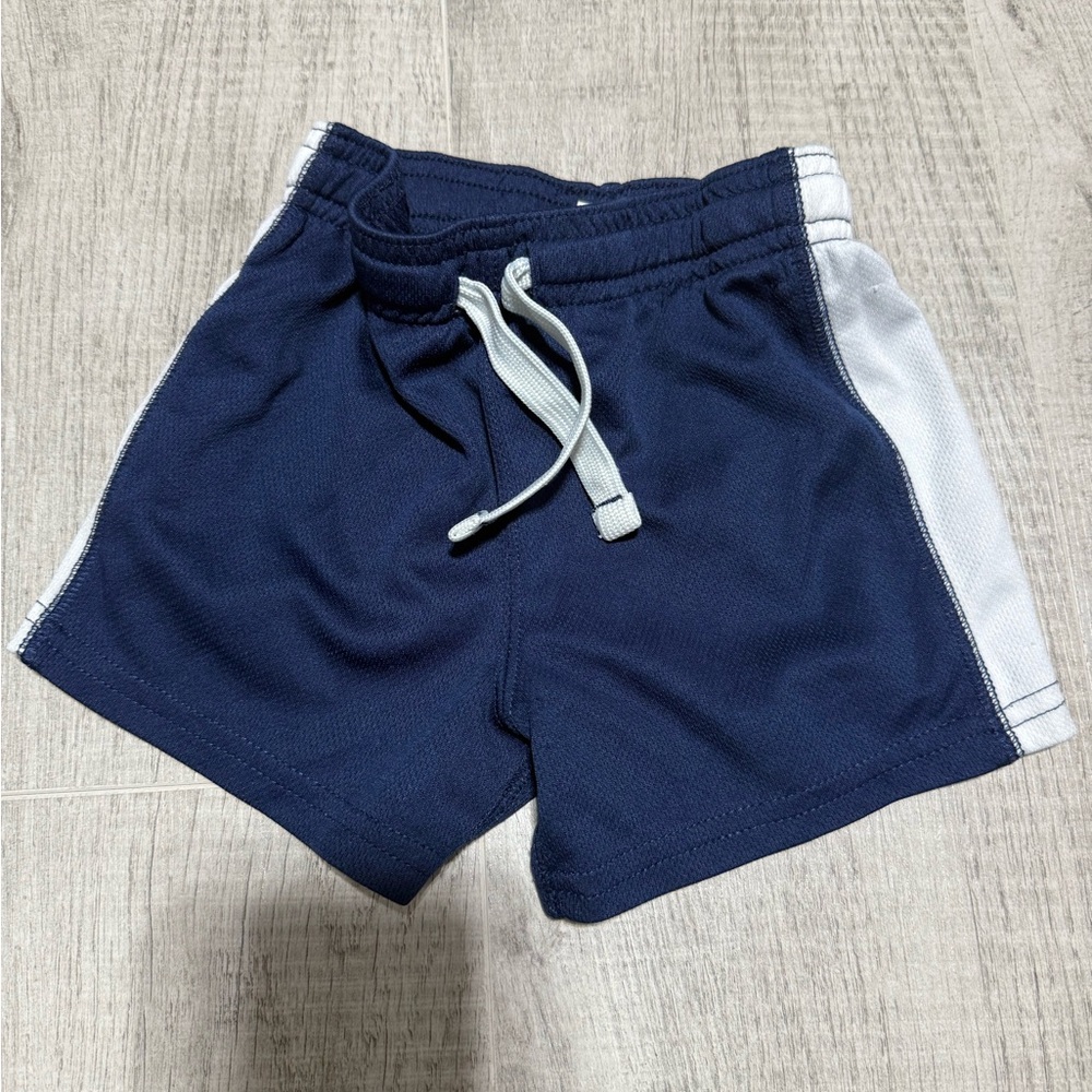 Carter's Dark Blue and White Shorts